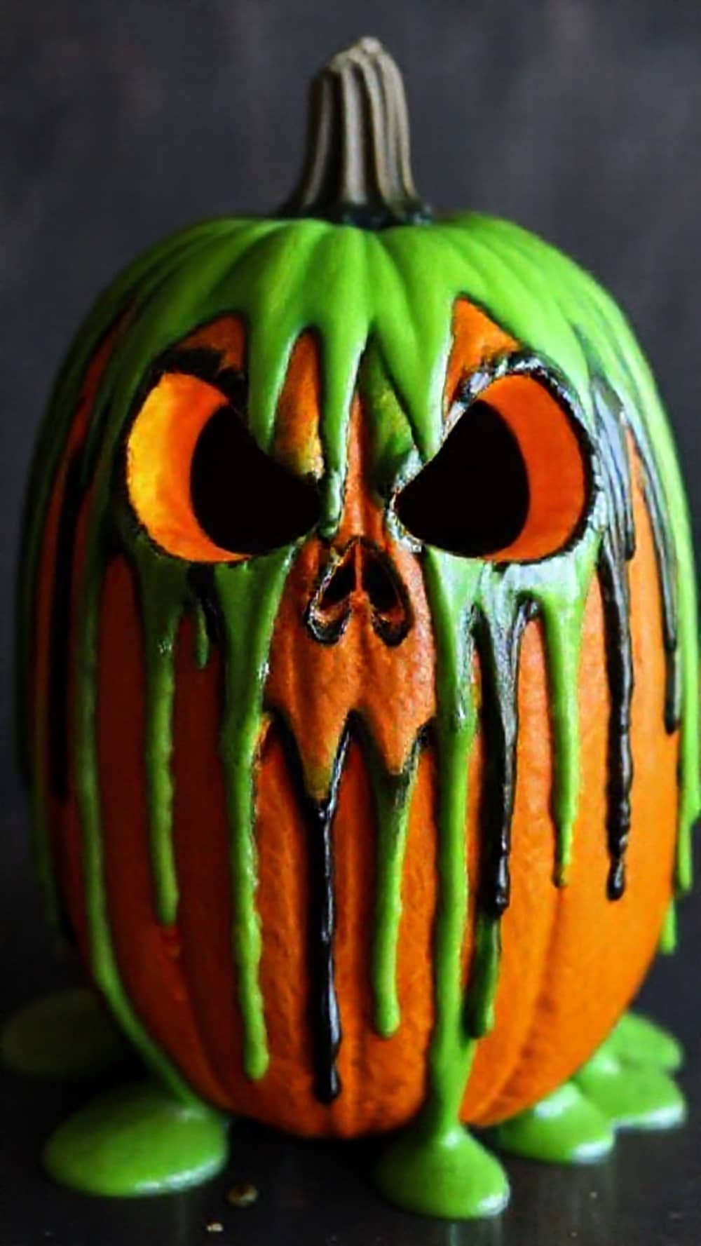 Dripping Monster Pumpkin