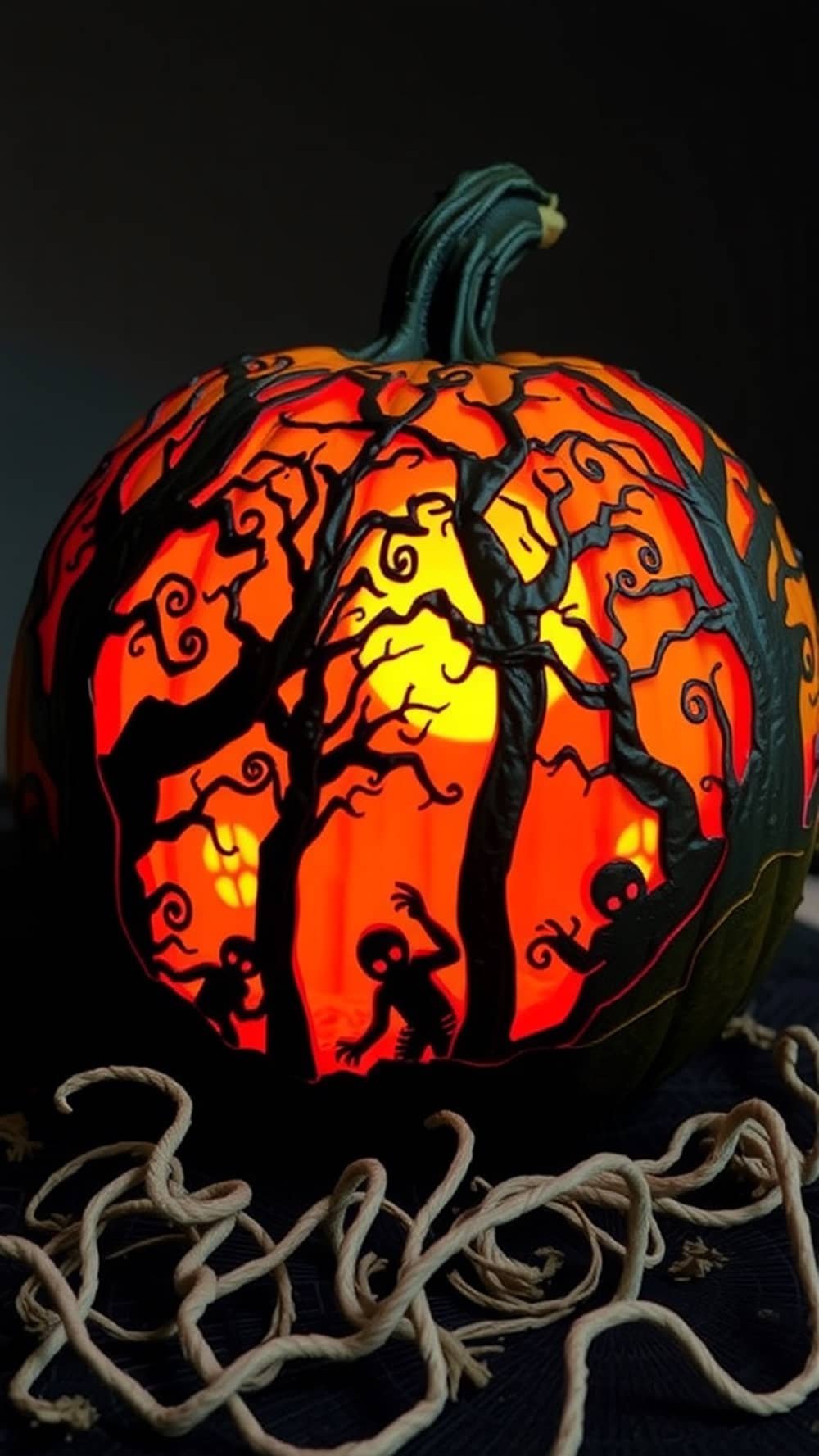 Haunted Forest Pumpkin