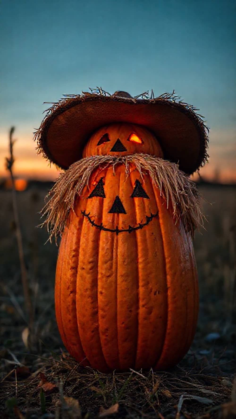 Scarecrow Pumpkin