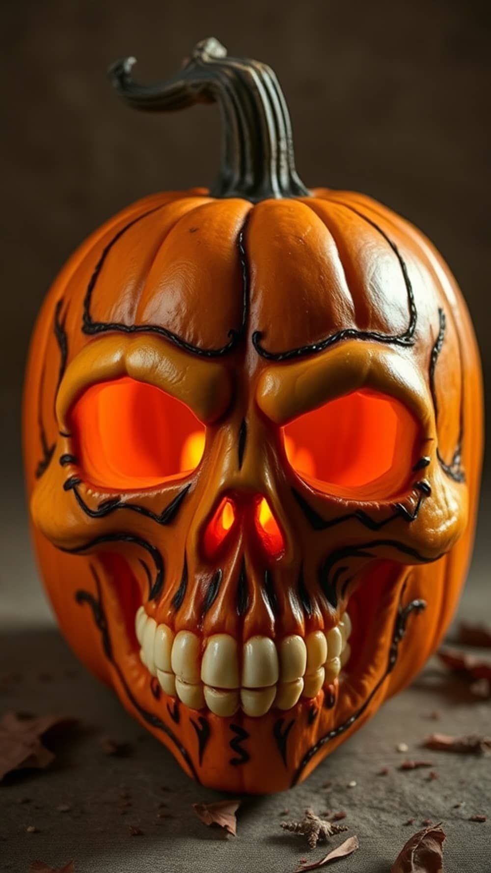 Skull Pumpkin