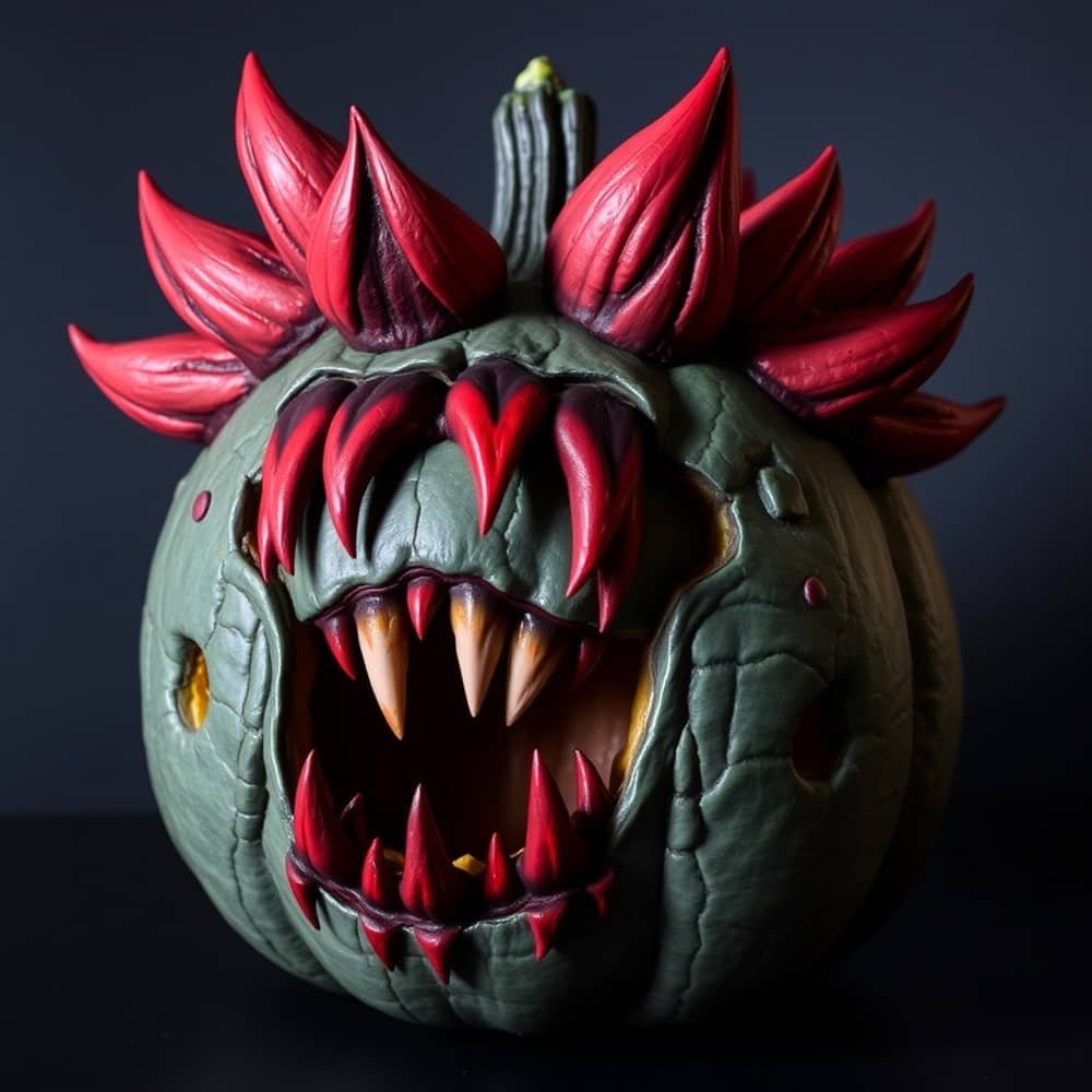 Stranger Things Demogorgon Pumpkin