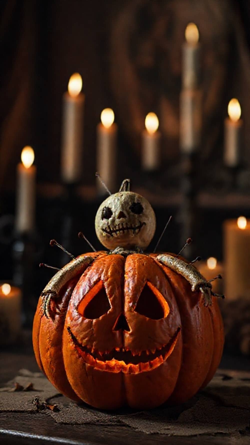 Voodoo Doll Pumpkin