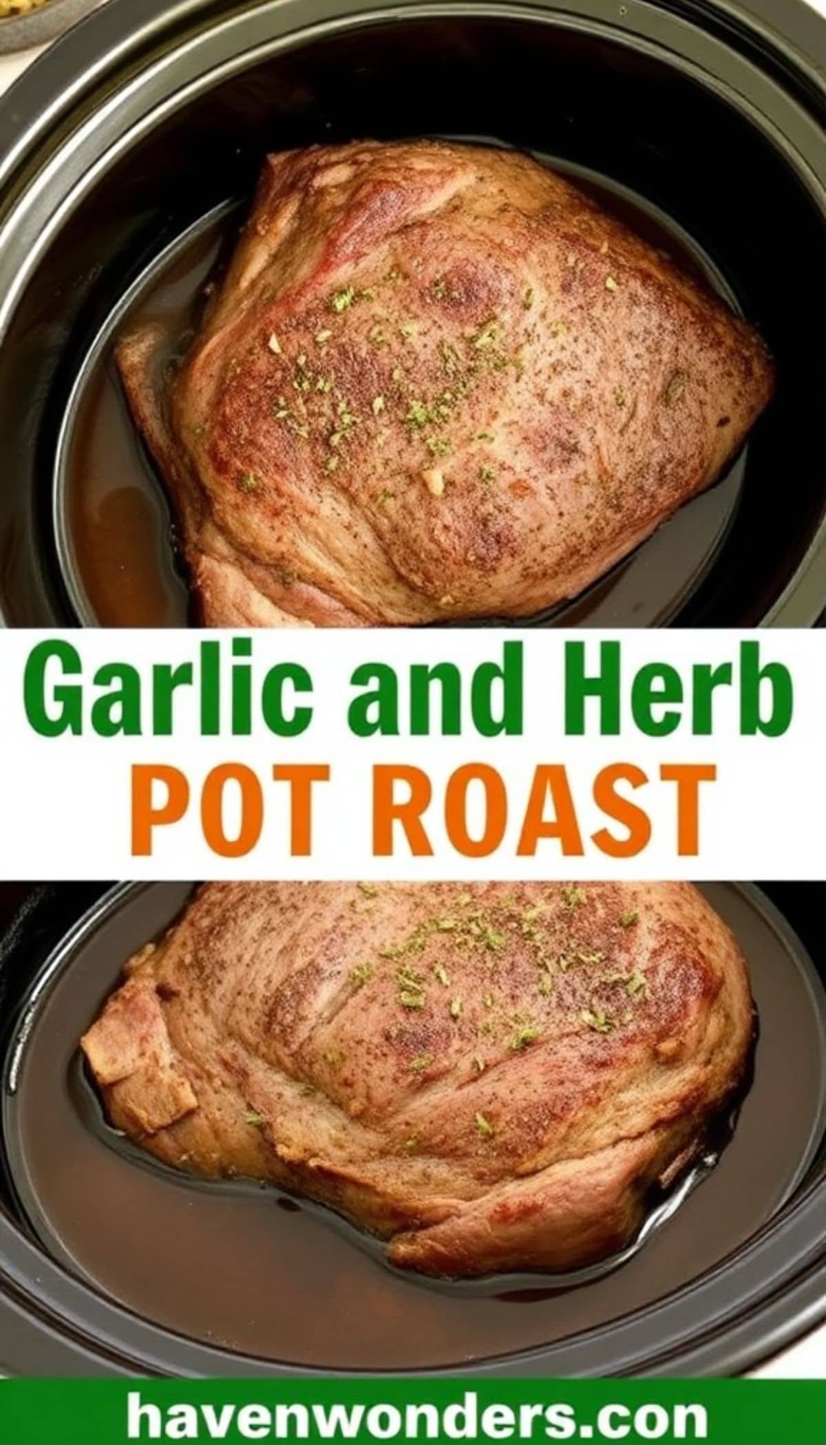 Corckpoat Raost Garlic and Herb Pot Roast Recipe