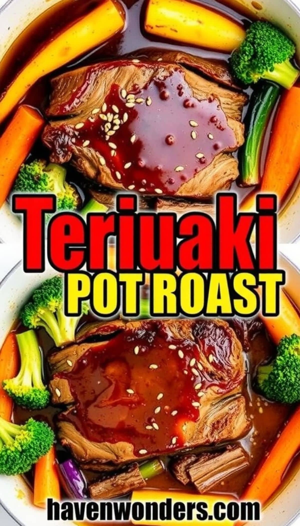 Corckpoat Raost Teriyaki Pot Roast Recipe