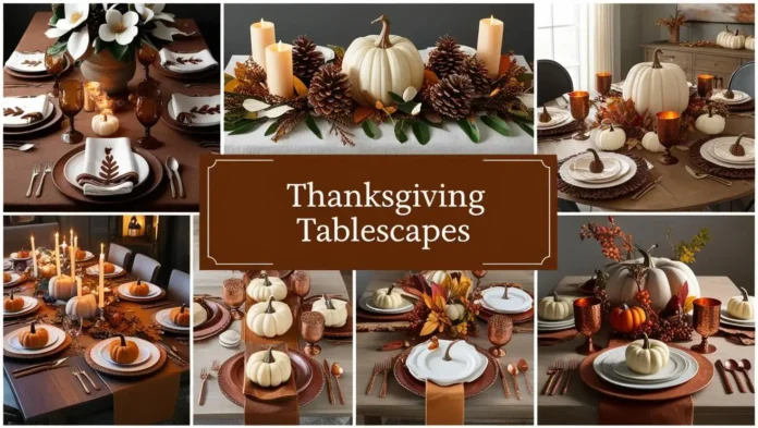 Thanksgiving Tablescape Idea Stunning Thanksgiving Tablescape Ideas