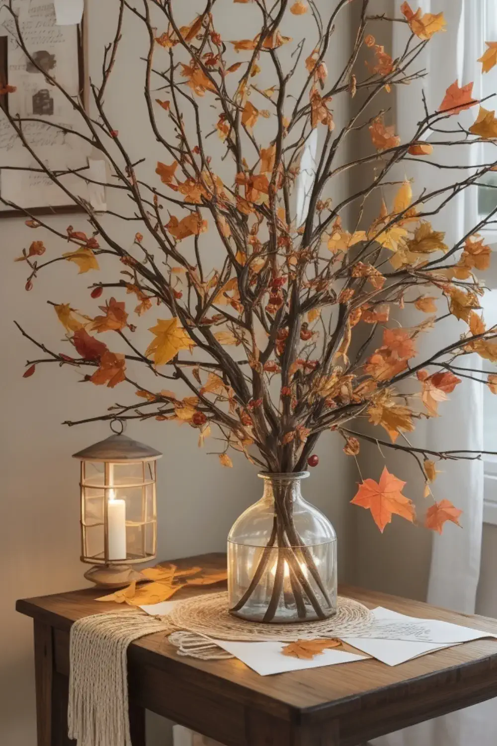 Thanksgiving home decor idea Decorate with Thoughtful Details