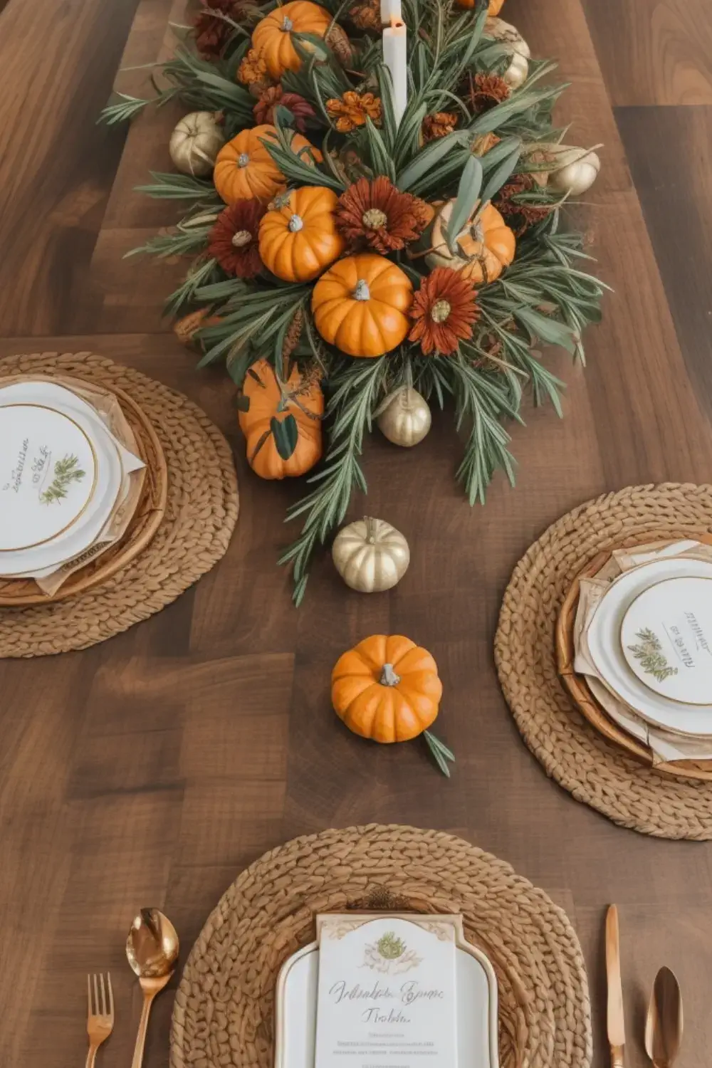 Thanksgiving home decor ideas Festive Table Settings